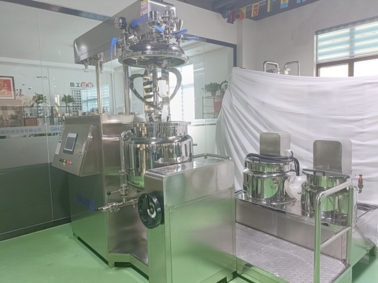 WES Chemical Machinery Equipment Automatic Vacuum Homogenizing Emulsifier Gel Making